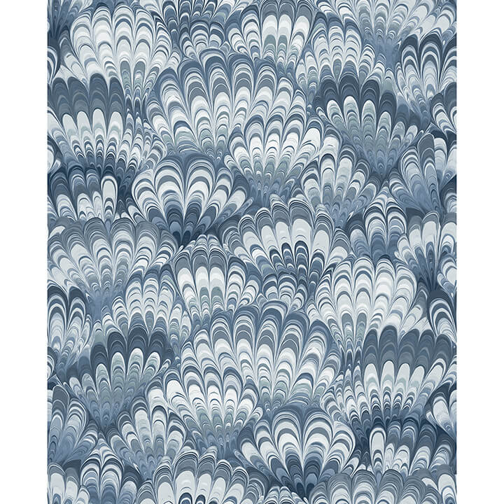 octavia-blue-marbled-ink-wallpaper-york-wallcoverings-4147-27379 - York Wallcoverings Papel pintado