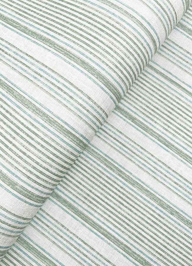 Ayanna Light Green Striped Wallpaper - York Wallcoverings - 4147-27395 - York Wallcoverings Wallpaper
