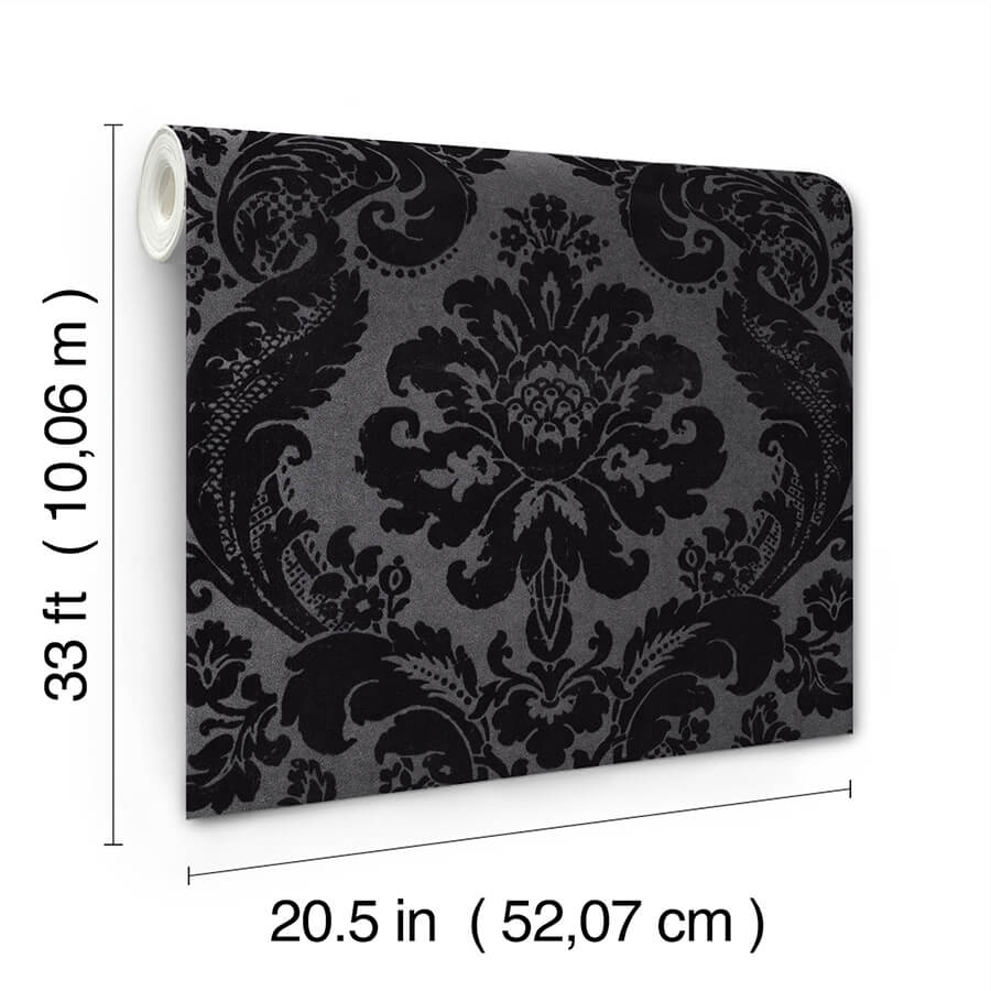 shadow-black-flocked-damask-wallpaper-york-wallcoverings-4147-87391