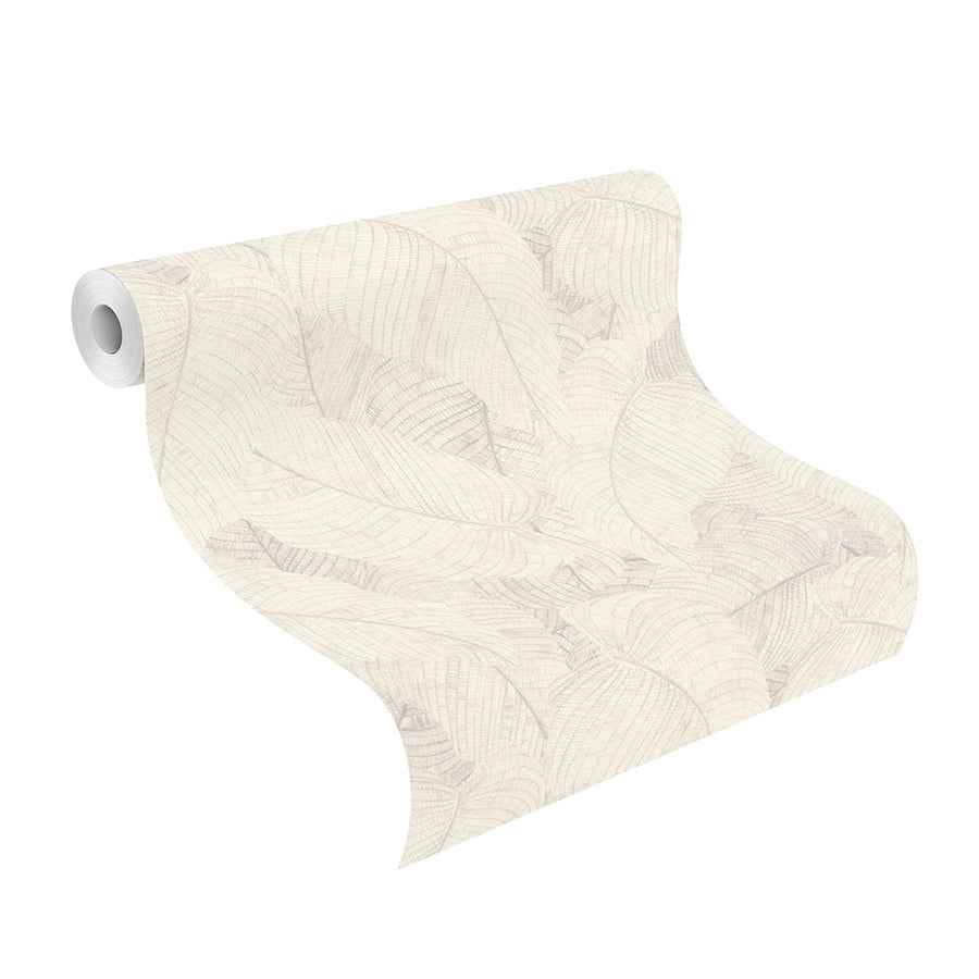 Galner Ivory Leaves Wallpaper - York Wallcoverings - RH720525 - York Wallcoverings Wallpaper