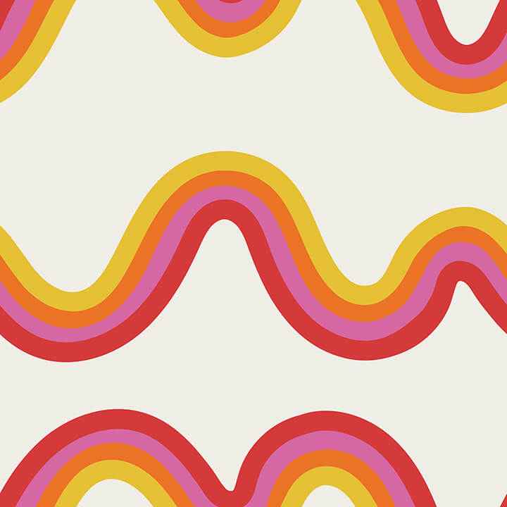 Beverly Slopes Pink Peel and Stick Wallpaper - York Wallcoverings - VGS6435