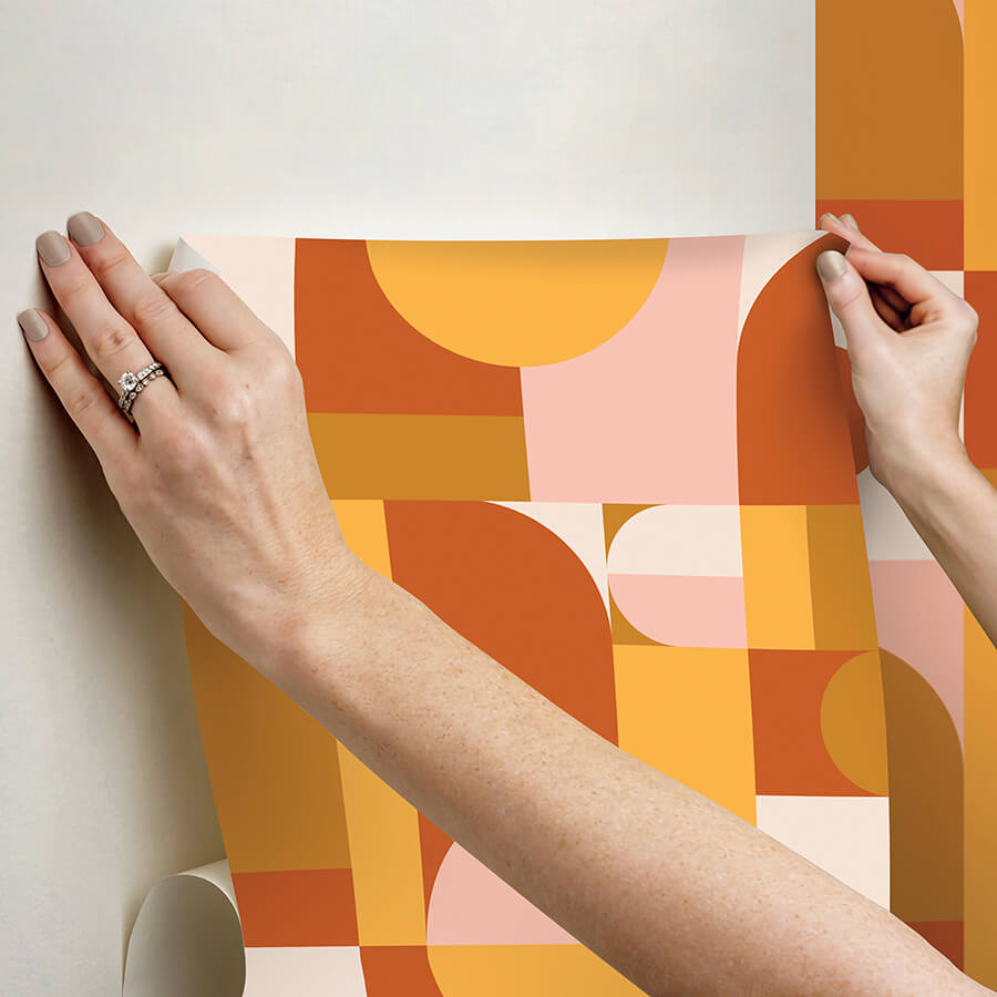 boxanne-orange-peel-and-stick-wallpaper-york-wallcoverings-vgs6439 - York Wallcoverings Wallpaper