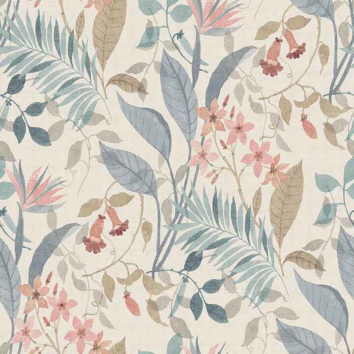 Jesinda Pink Peel & Stick Wallpaper - York Wallcoverings - NUS6425