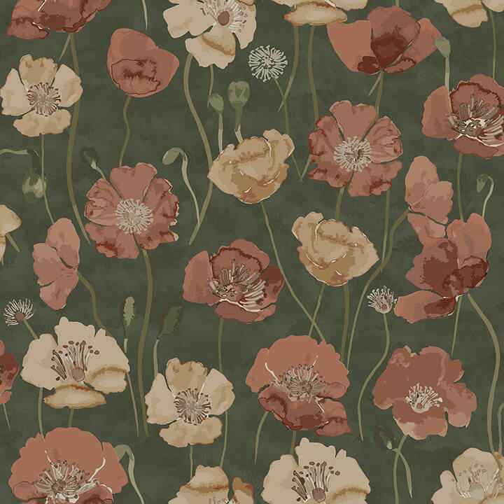 Adelia Moss Peel & Stick Wallpaper - York Wallcoverings - NUS6430 - York Wallcoverings Wallpaper