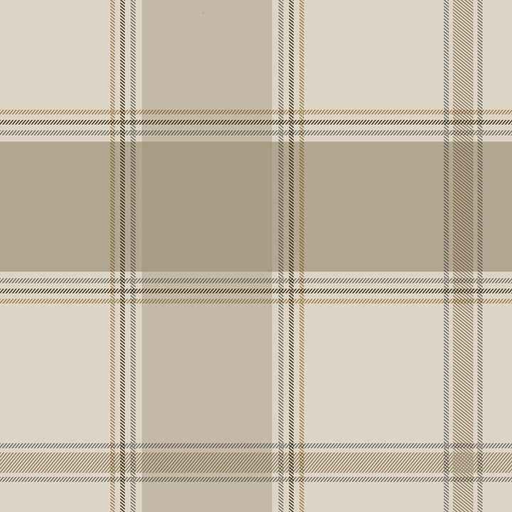 Braxton Beige Check Wallpaper - York Wallcoverings - BG2304 - York Wallcoverings Wallpaper