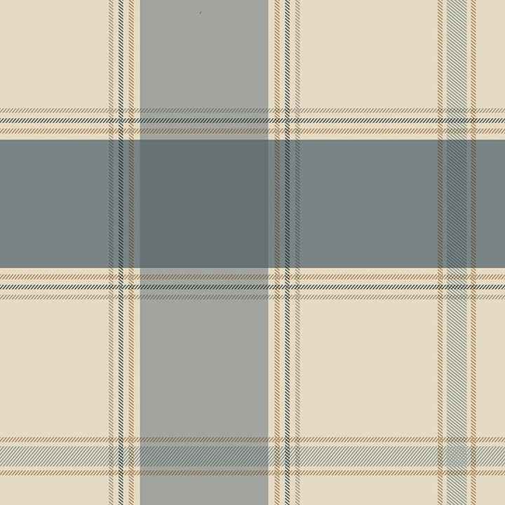 Braxton Blue Check Wallpaper - York Wallcoverings - BG2306 - York Wallcoverings Wallpaper