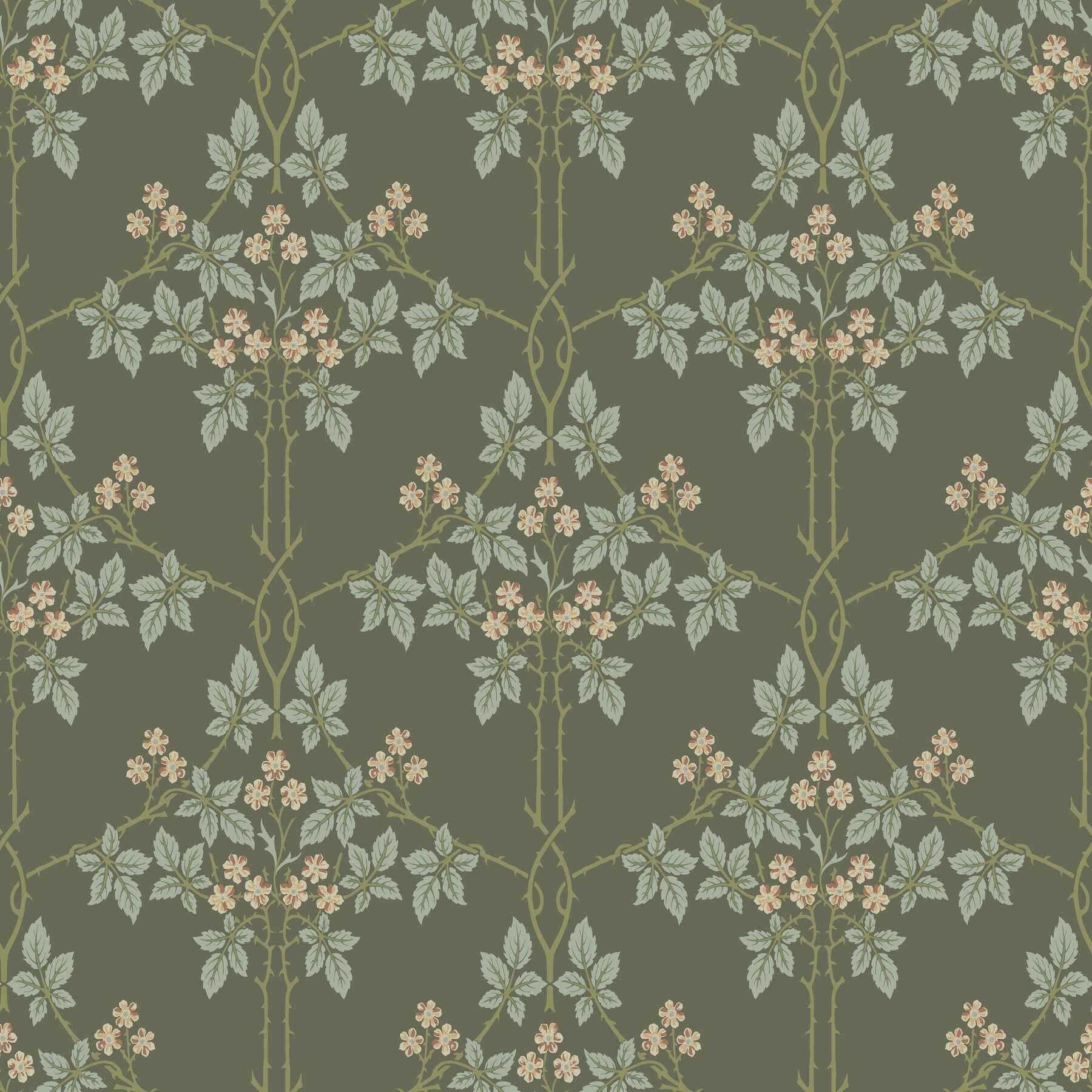 Blackberry Grey Vine Trellis Wallpaper - York Wallcoverings - 4171-82055 - York Wallcoverings Wallpaper