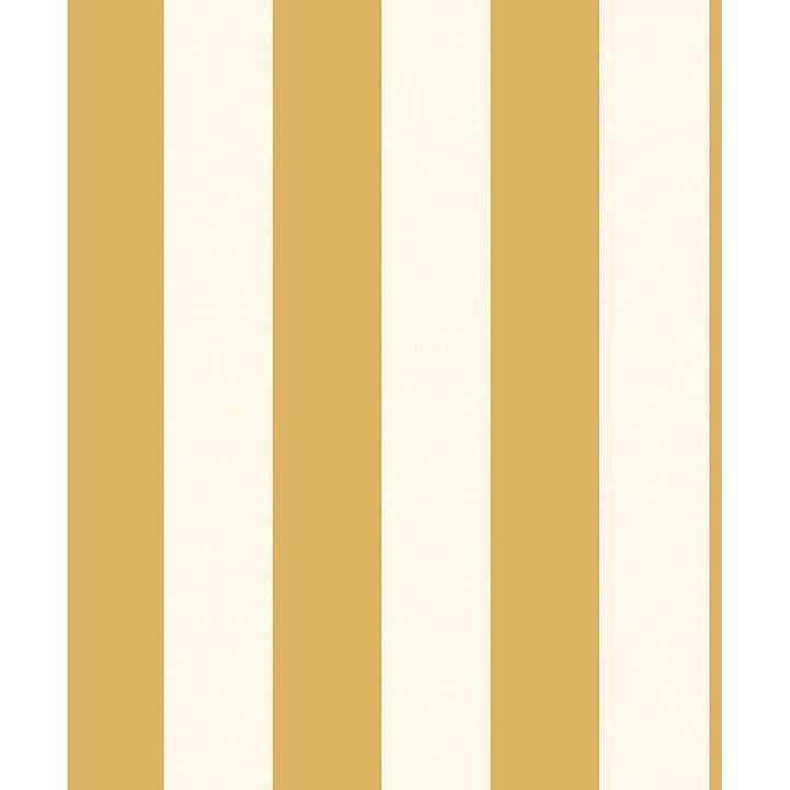 Tavish Mustard Stripe Wallpaper - York Wallcoverings - FD43455 - York Wallcoverings Wallpaper