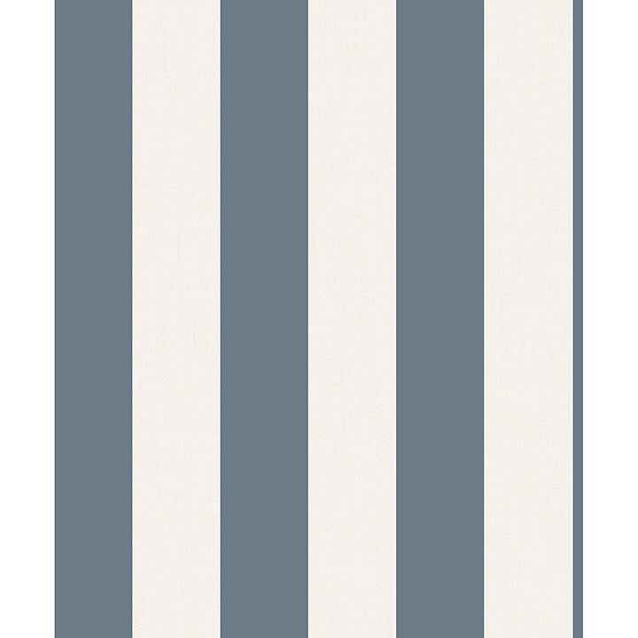 Tavish Blue Stripe Wallpaper - York Wallcoverings - FD43458 - York Wallcoverings Wallpaper