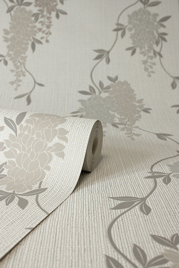aisla-neutral-wisteria-wallpaper-york-wallcoverings-fd43673 - York Wallpaper Wallpaper