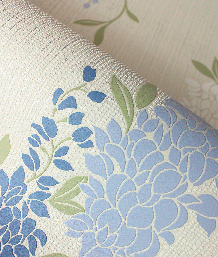 aisla-blue-wisteria-wallpaper-york-wallcoverings-fd43674 - York Wallpaper Wallpaper