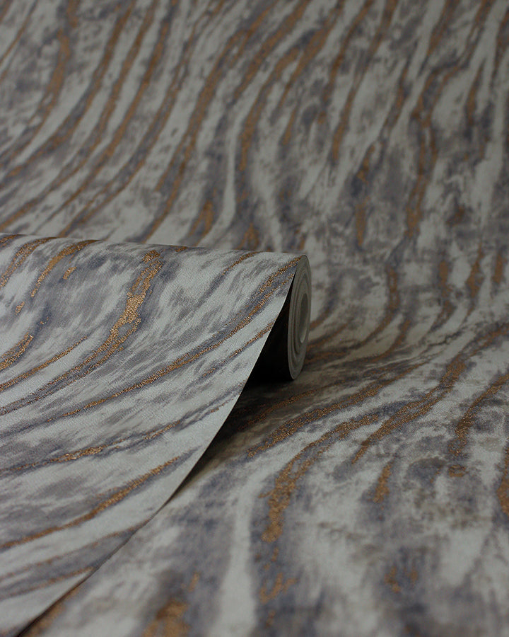 arran-stone-swirling-stripe-wallpaper-york-wallcoverings-m1863 - York Wallcoverings Wallpaper