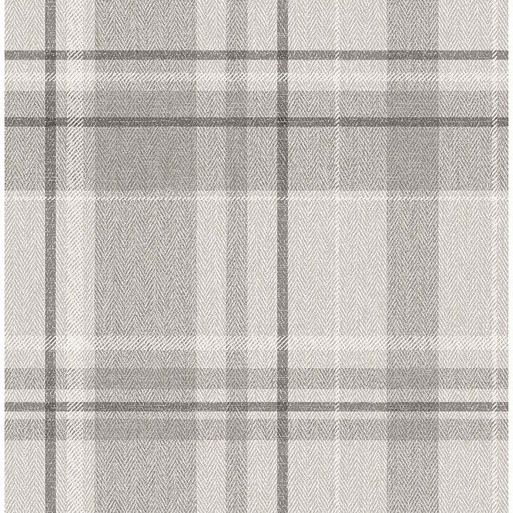 harris-grey-plaid-chevron-wallpaper-york-wallcoverings-m1871 - York Wallpaper Wallpaper