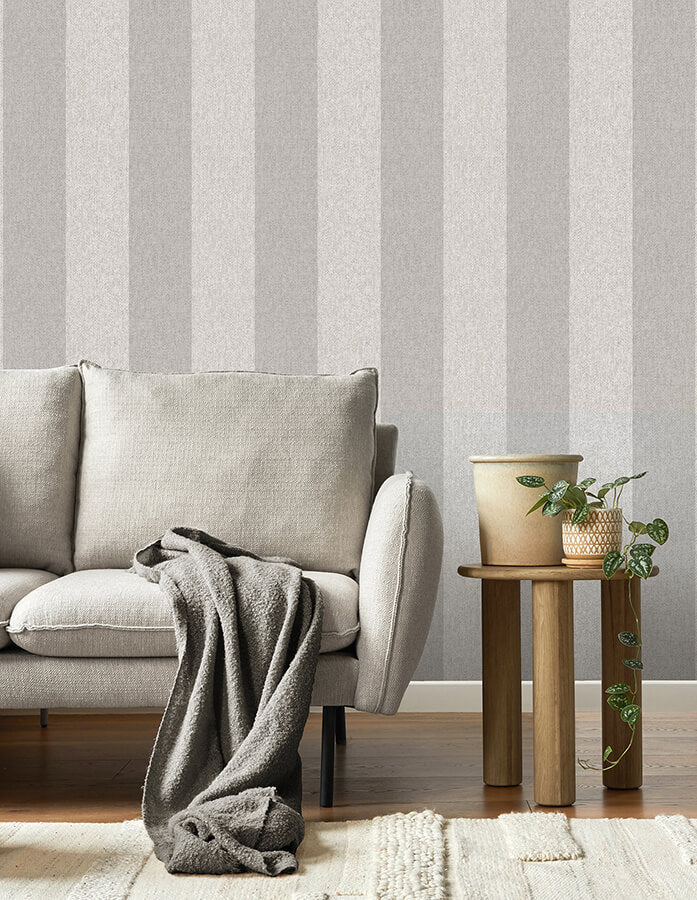finn-grey-chevron-stripe-wallpaper-york-wallcoverings-m1872 - York Wallpaper Wallpaper