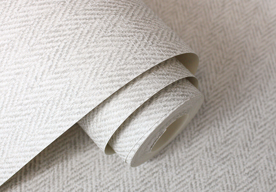 theo-light-grey-chevron-wallpaper-york-wallcoverings-m1873 - York Wallcoverings Wallpaper