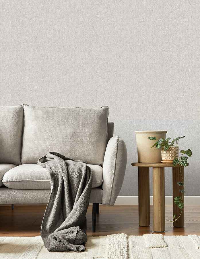 Theo Light Grey Chevron Wallpaper - York Wallcoverings - M1873 - York Wallcoverings Wallpaper