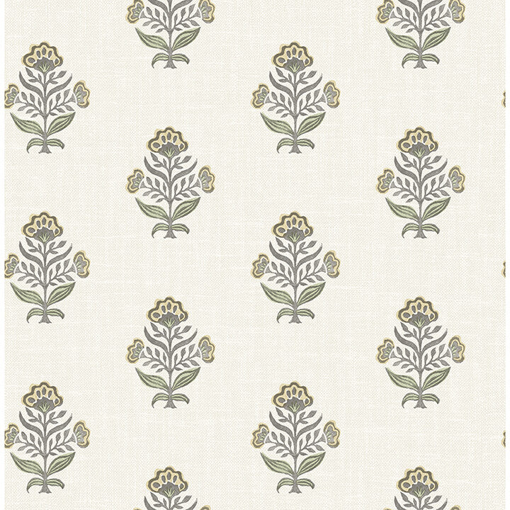 hollyhock-honey-floral-crest-wallpaper-york-wallcoverings-4148-27416