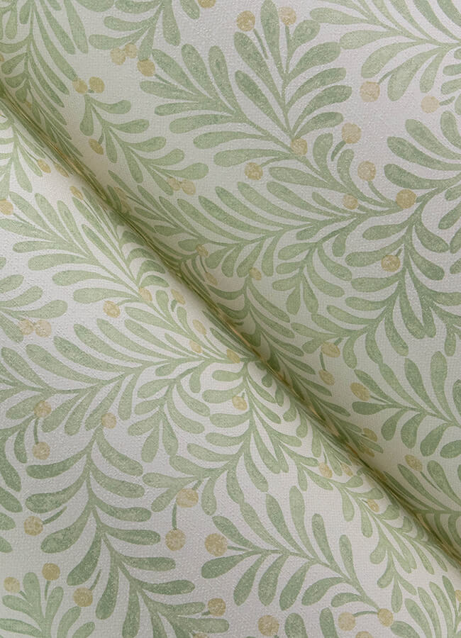 chrysantha-sage-berry-branches-wallpaper-york-wallcoverings-4148-27444 - York Wallcoverings Wallpaper
