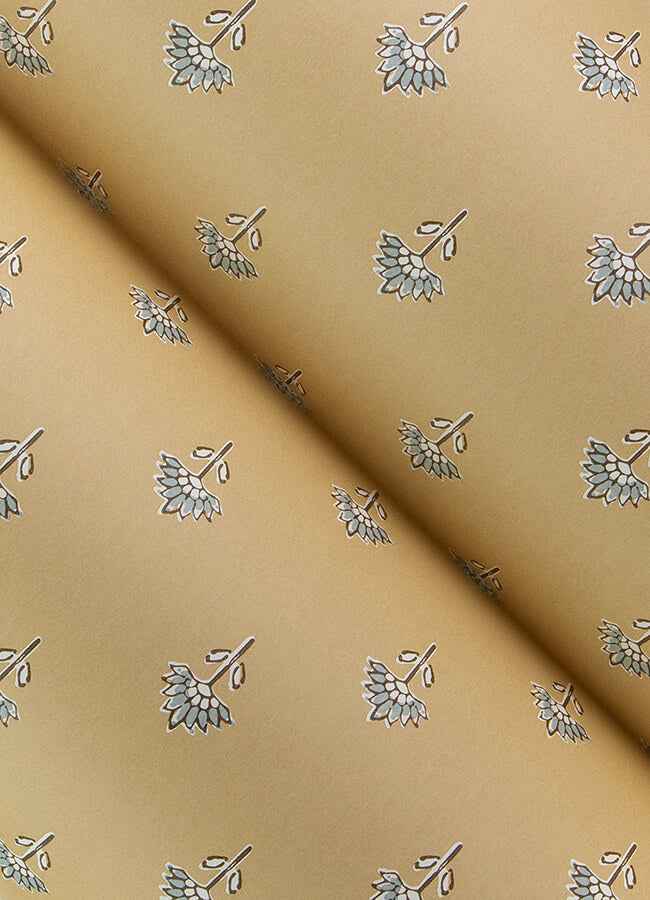 Surdiva Honey Floral Fan Wallpaper - York Wallcoverings - 4148-27458 - York Wallcoverings Wallpaper