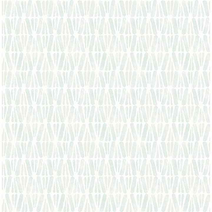 Nabi Aqua Geometric Wallpaper - York Wallcoverings - 4148-27466