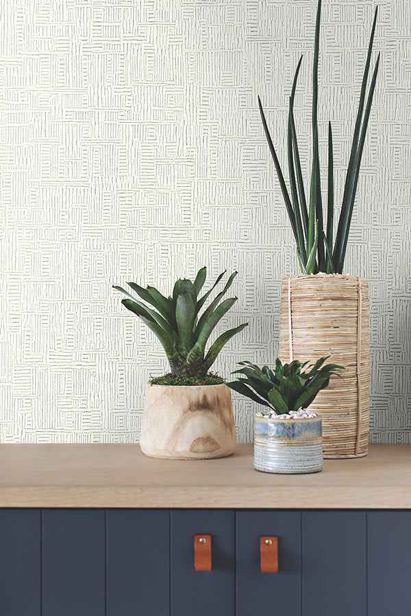 Chiseled White Abstract Wallpaper - York Wallcoverings - 4178-4400 - York Wallcoverings Wallpaper