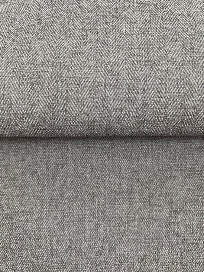 herringbone-tweed-grey-woven-wallpaper-york-wallcoverings-4178-4423 - York Wallpaper Wallpaper