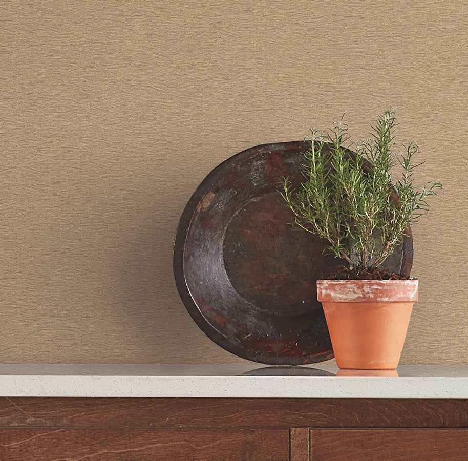 Gathered Wheat Textured Wallpaper - York Wallcoverings - 4178-4430 - York Wallcoverings Wallpaper