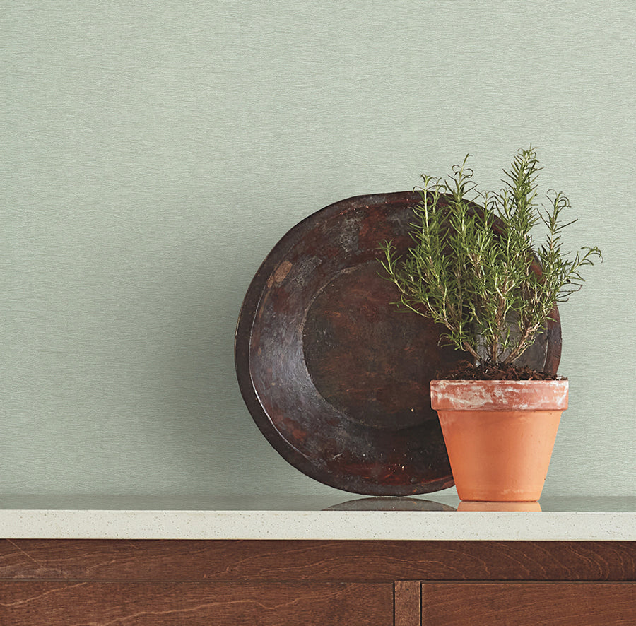 gathered-seafoam-textured-wallpaper-york-wallcoverings-4178-4433 - York Wallpaper Wallpaper