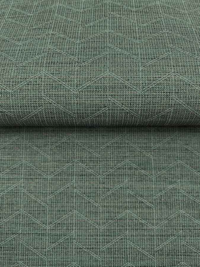 Magnitude Dark Green Chevron Wallpaper - York Wallcoverings - 4178-4442 - York Wallcoverings Papel pintado