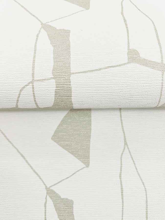 Calder Platinum Abstract Wallpaper - York Wallcoverings - 4178-4448 - York Wallcoverings Wallpaper