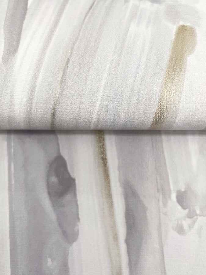 Masterwork Pearl Brushstrokes Wallpaper - York Wallcoverings - 4178-4451 - York Wallcoverings Wallpaper