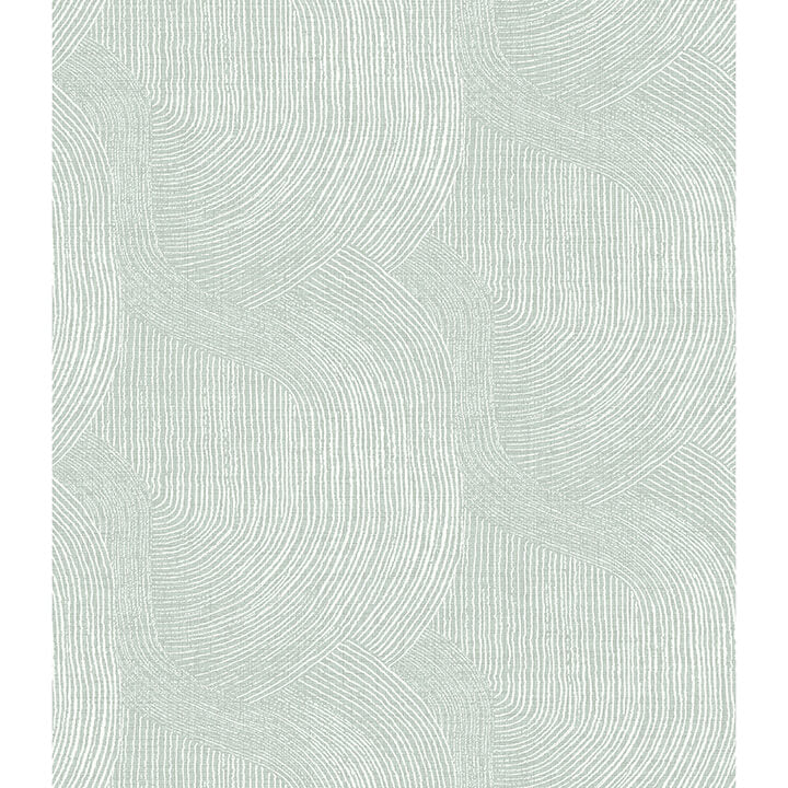folly-seafoam-zen-swirls-wallpaper-york-wallcoverings-4172-27505 - York Wallcoverings Wallpaper