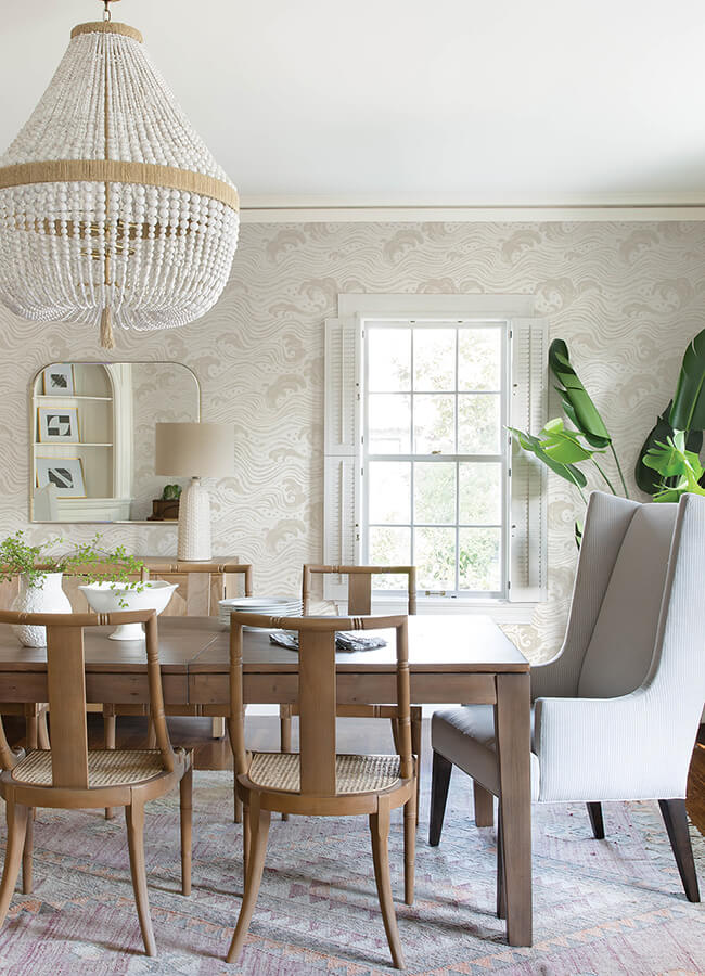 swell-beige-ocean-wave-wallpaper-york-wallcoverings-4172-27508 - York Wallcoverings Wallpaper