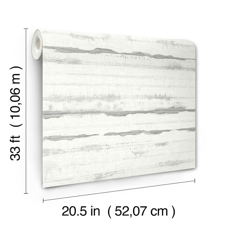 destin-grey-stripe-wallpaper-york-wallcoverings-4172-27518 - York Wallcoverings Wallpaper