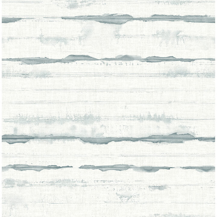 destin-teal-stripe-wallpaper-york-wallcoverings-4172-27519 - York Wallcoverings Wallpaper