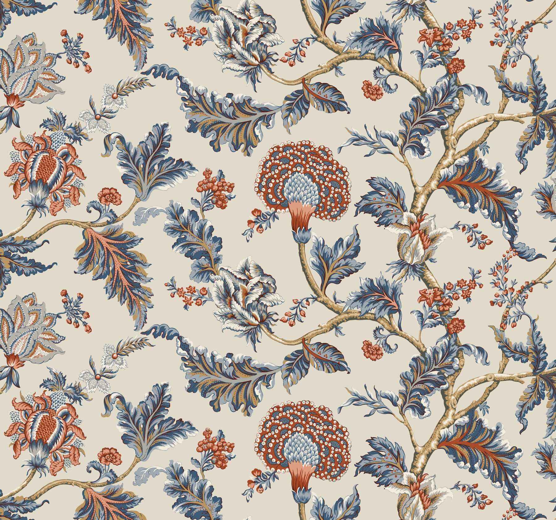 Monroe Navy Wallpaper - York Wallcoverings - MX9621W