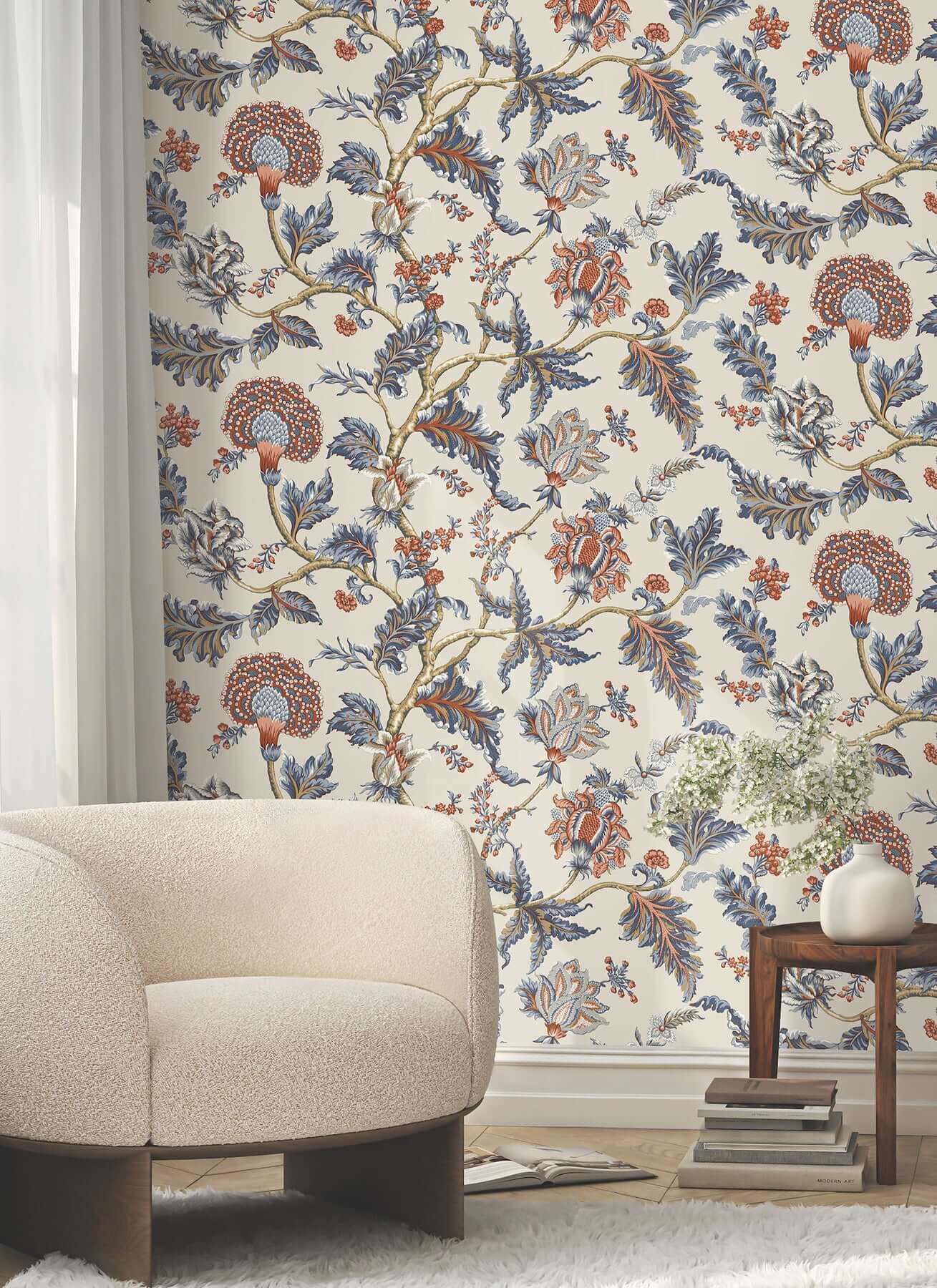 monroe-navy-wallpaper-york-wallcoverings-mx9621w - York Wallpaper Wallpaper