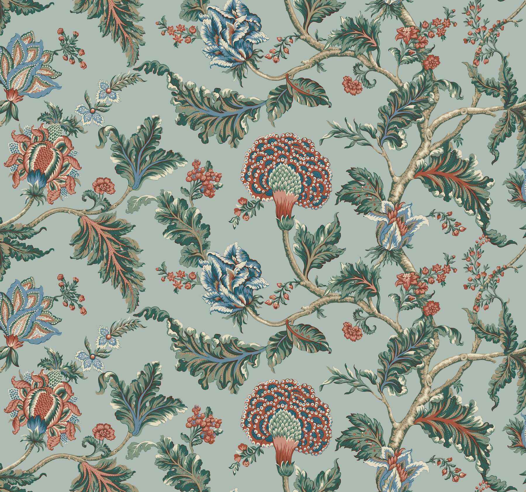 Monroe Teal Wallpaper - York Wallcoverings - MX9622W - York Wallcoverings Wallpaper