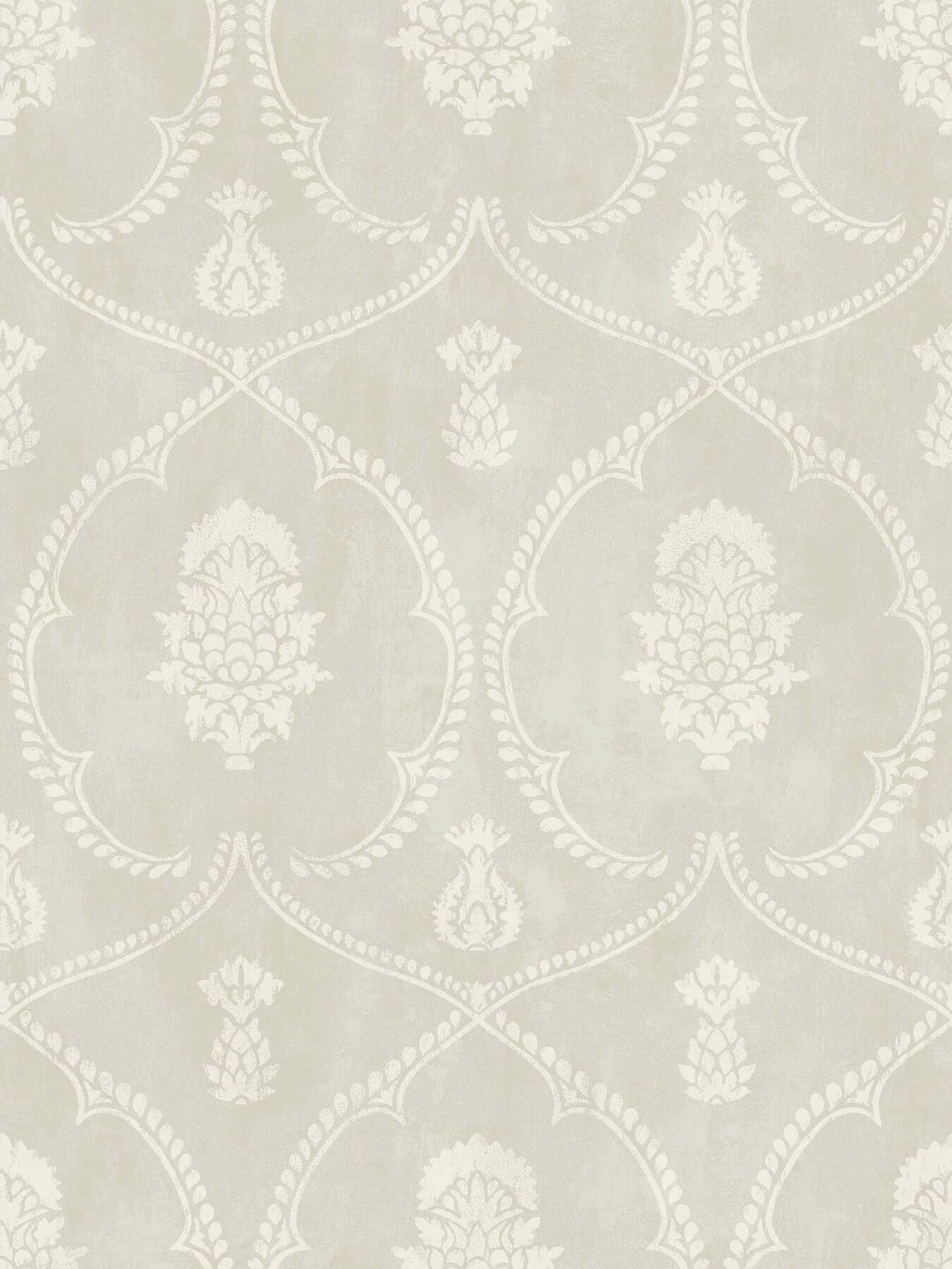 royal-damask-soft-grey-wallpaper-york-wallcoverings-mx9642 - York Wallcoverings Wallpaper