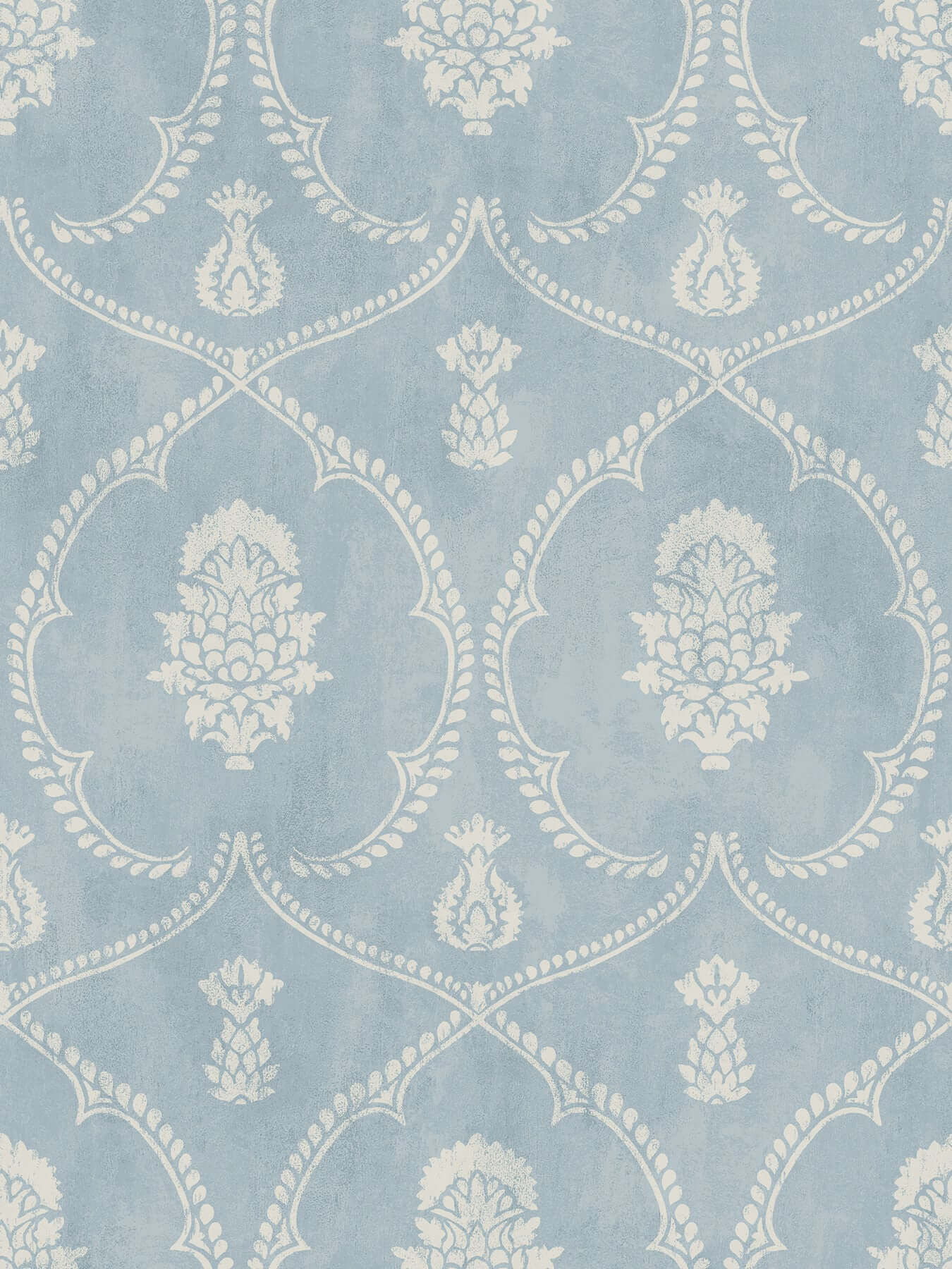 royal-damask-blue-wallpaper-york-wallcoverings-mx9644 - York Wallpaper Wallpaper