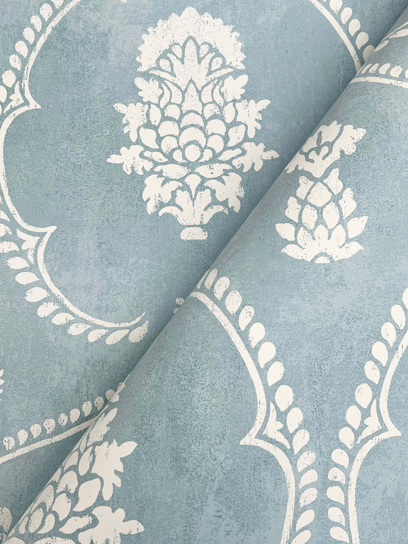 royal-damask-blue-wallpaper-york-wallcoverings-mx9644 - York Wallpaper Wallpaper