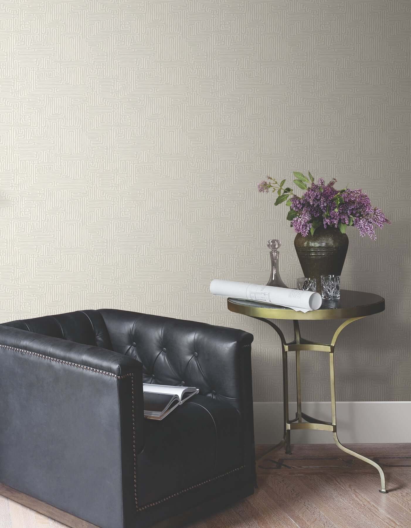 passages-grey-wallpaper-york-wallcoverings-mx9687 - York Wallpaper Wallpaper