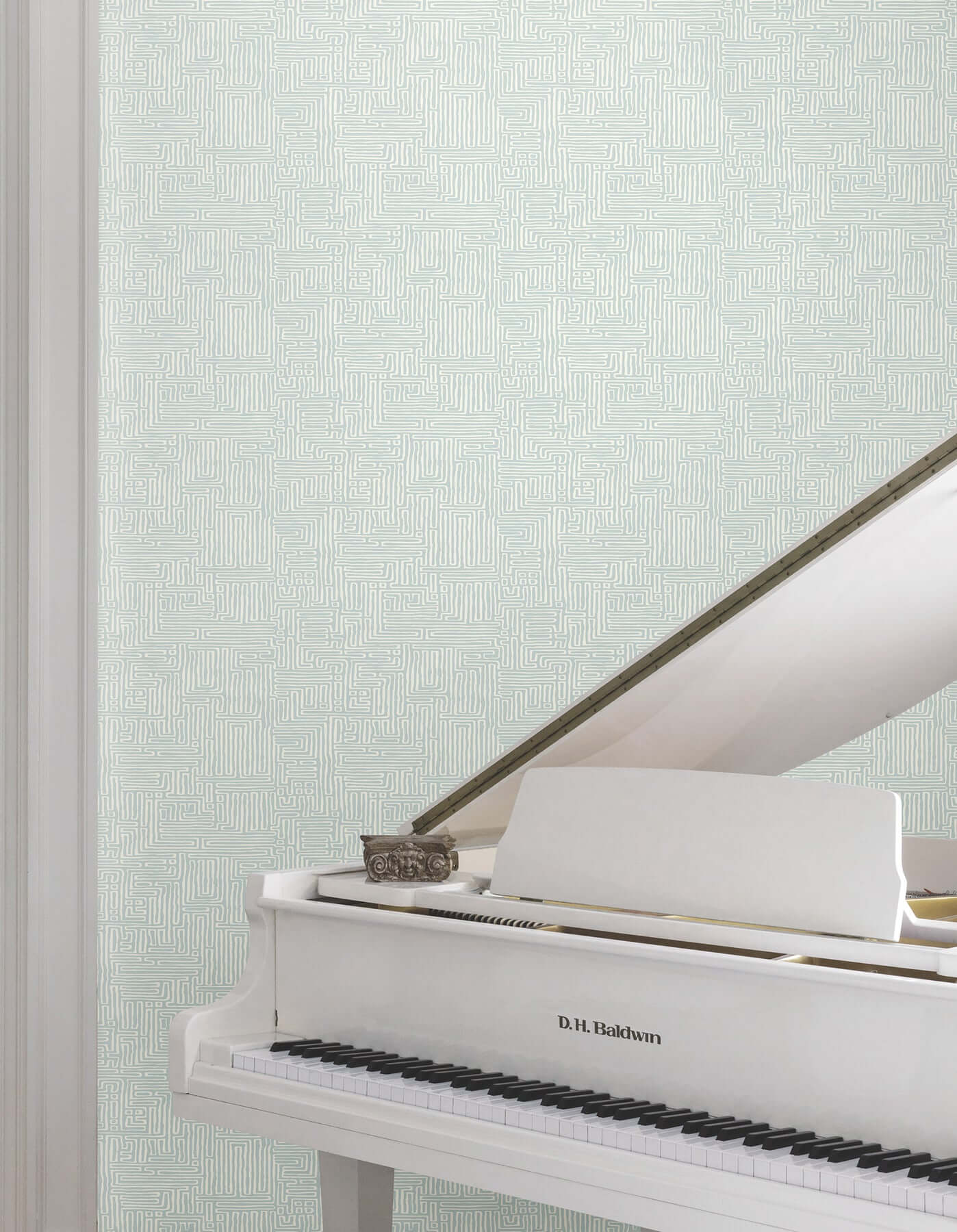 passages-blue-wallpaper-york-wallcoverings-mx9689 - York Wallpaper Wallpaper