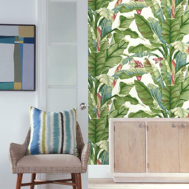 banana-leaf-premium-peel-stick-wallpaper-white-green-york-wallcoverings-psw1034rl