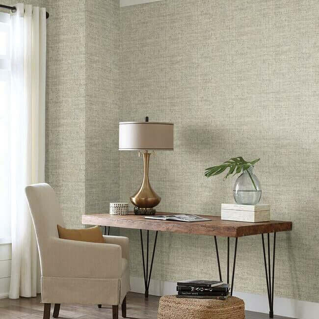 papyrus-weave-neutral-peel-stick-wallpaper-york-wallcoverings-psw1039rl - York Wallpaper Wallpaper