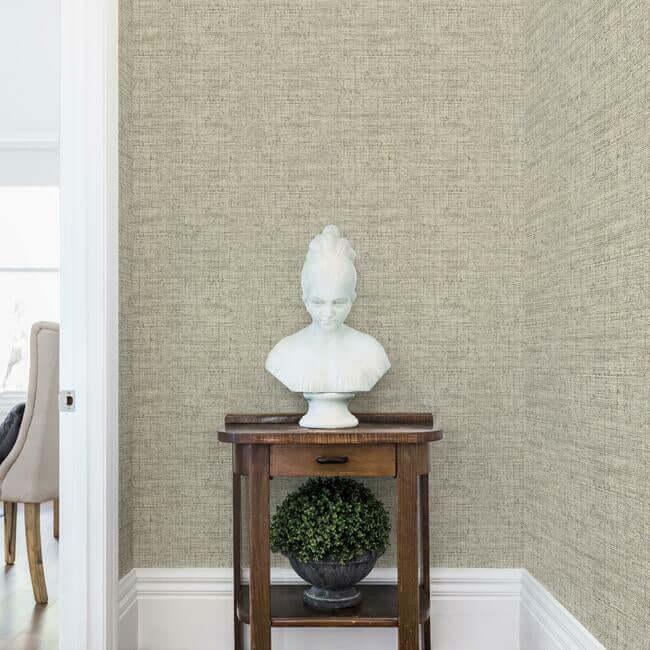 papyrus-weave-neutral-peel-stick-wallpaper-york-wallcoverings-psw1039rl - York Wallpaper Wallpaper