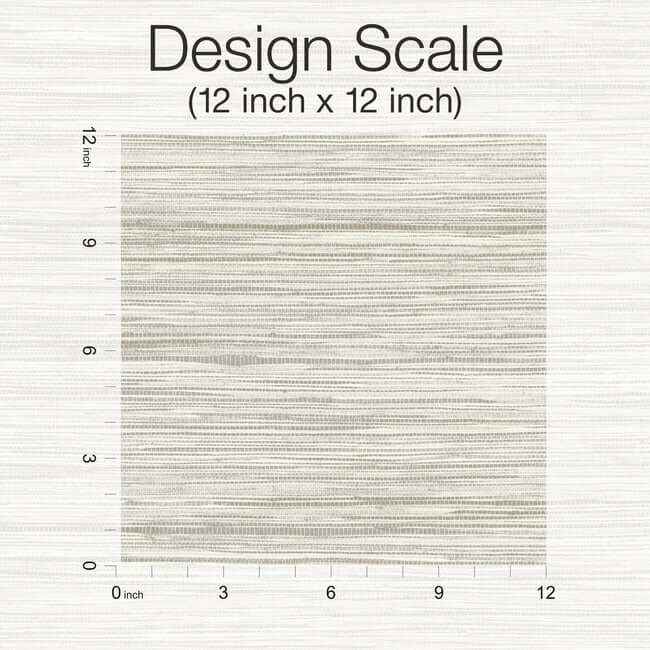 Bahia Grass Off White Peel & Stick Wallpaper - York Wallcoverings - PSW1137RL - York Wallcoverings Wallpaper