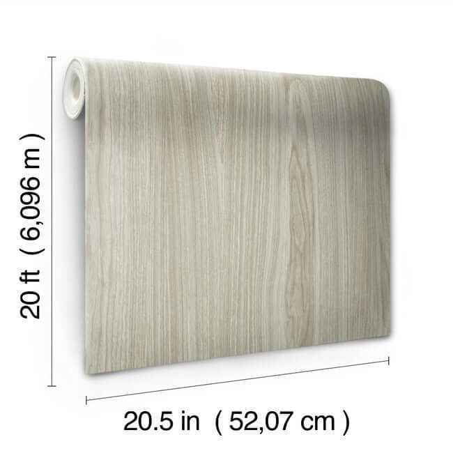 Linden Grey Peel & Stick Wallpaper - York Wallcoverings - PSW1275RL - York Wallcoverings Wallpaper