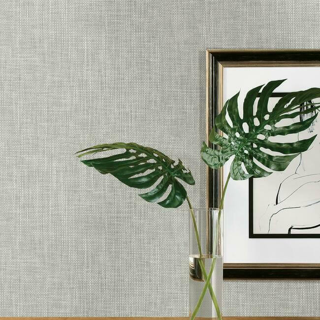 reed-basket-white-peel-stick-wallpaper-york-wallcoverings-psw1284rl - York Wallcoverings Wallpaper