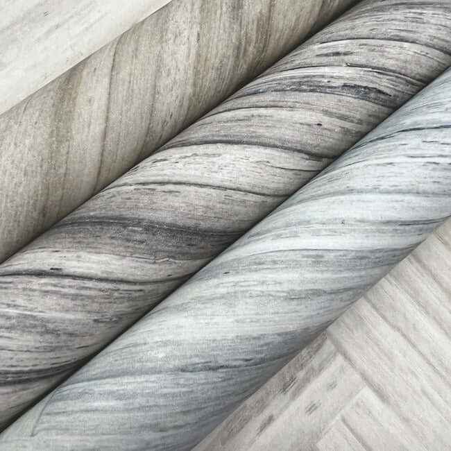 Hermosa Herringbone Grey Peel & Stick Wallpaper - York Wallcoverings - PSW1288RL